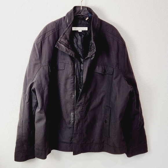 Men’s kenneth cole quilted bomber style short jacket size: XXL - Picture 1 of 10